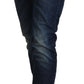 Acht Blue Cotton Slim Fit Women Casual Denim Jeans