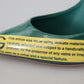 Dolce & Gabbana Green Leather Heels Pumps Plastic Shoes