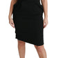 Dolce & Gabbana Black Sheath Stretch Formal Dress