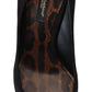 Dolce & Gabbana Black Suede High Heels Pumps Classic Shoes