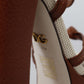 Dolce & Gabbana Brown Platform Leather Sandals Shoes
