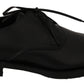 Dolce & Gabbana Black Leather Derby Formal Dress Shoes