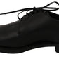 Dolce & Gabbana Black Leather Derby Formal Dress Shoes