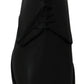 Dolce & Gabbana Black Leather Derby Formal Dress Shoes