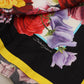 Dolce & Gabbana Multicolor Ortensia Silk Long Kaftan Dress