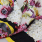 Dolce & Gabbana Multicolor Ortensia Silk Long Kaftan Dress