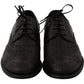 Dolce & Gabbana Black Leather Wingtip Oxford Dress  Shoes