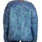 Dolce & Gabbana Multicolor Polyester Fringes Coat Jacket