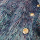 Dolce & Gabbana Multicolor Polyester Fringes Coat Jacket