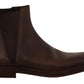 Dolce & Gabbana Brown Leather Chelsea Mens Boots