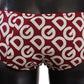 Dolce & Gabbana Multicolor DG Logo Print Slip Bottom Underwear