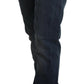 Acht Blue Low Waist Straight Fit Women Casual Jeans