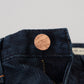 Acht Blue Low Waist Straight Fit Women Casual Jeans