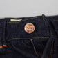 Acht Blue Cotton Low Waist Slim Fit Women Casual Jeans