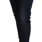 Acht Blue Cotton Low Waist Slim Fit Women Casual Jeans