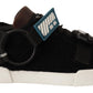 Dolce & Gabbana Brown Leather Black Shearling Sneakers