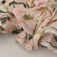 Dolce & Gabbana Pink Lily Print Silk A-line Pleated Maxi Dress