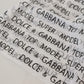 Dolce & Gabbana White Logo See Through A-line Mini Skirt