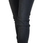 Acht Gray Cotton Skinny Low Waist Women Casual Denim Jeans