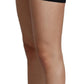 Dolce & Gabbana Black Mini Short Lace Stretch  Skirt