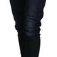 Acht Blue Cotton Skinny Low Waist Women Casual Denim Jeans