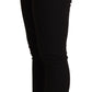 Dolce & Gabbana Black Skinny Denim Trouser Cotton Stretch Jeans