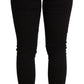 Dolce & Gabbana Black Skinny Denim Trouser Cotton Stretch Jeans