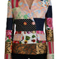 Dolce & Gabbana Multicolor Double Breasted Patchwork Jacquard Jacket
