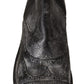 Dolce & Gabbana Gray Leather Ankle Casual Mens Boots