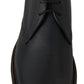Dolce & Gabbana Blue Leather Derby Formal Shoes