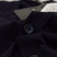 Dolce & Gabbana Blue Wool STAFF Down Cardigan Sweater