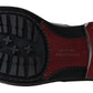 Dolce & Gabbana Black Leather Men Short Boots Lace Up Shoes