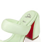 Christian Louboutin Inflama Sab Green Mules