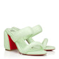 Christian Louboutin Inflama Sab Green Mules