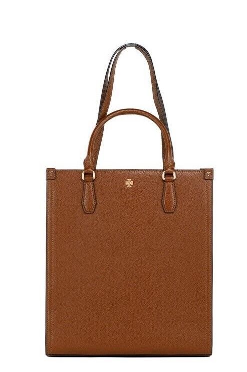 Tory Burch Blake Cortado 미디엄 페블 가죽 쇼핑 토트 핸드백