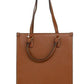 Tory Burch Blake Cortado 미디엄 페블 가죽 쇼핑 토트 핸드백