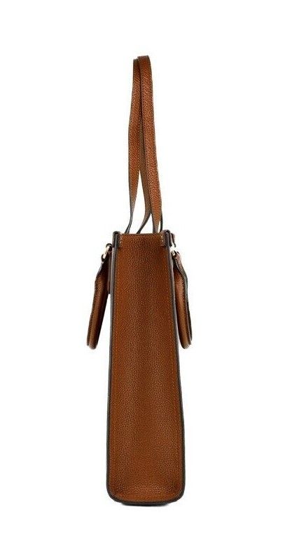 Tory Burch Blake Cortado 미디엄 페블 가죽 쇼핑 토트 핸드백