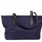 Burberry Small Navy Blue Logo Econyl Nylon Tote Shoulder Handbag Purse