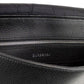 Burberry Bruno Small Black Embossed Branded Pebble Leather Messenger Handbag