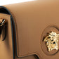 Versace Brown Calf Leather Shoulder Bag