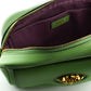 Versace Mint Green Calf Leather Camera Shoulder Bag