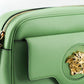 Versace Mint Green Calf Leather Camera Shoulder Bag