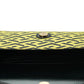 Versace Yellow Canvas and Leather Pouch Shoulder Bag