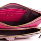 Versace Pink Calf Leather Pouch Bag