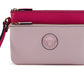 Versace Pink Calf Leather Pouch Bag