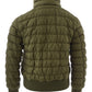 Woolrich Green Quilted Bomber Jacket