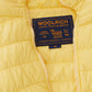 Woolrich Yellow Quilted Bomber Jacket