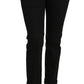 Dolce & Gabbana Black Dress Cropped Straight Straight Pants