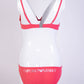 Emporio Armani Underwire Bikini Triangle Bikini In Fuxia