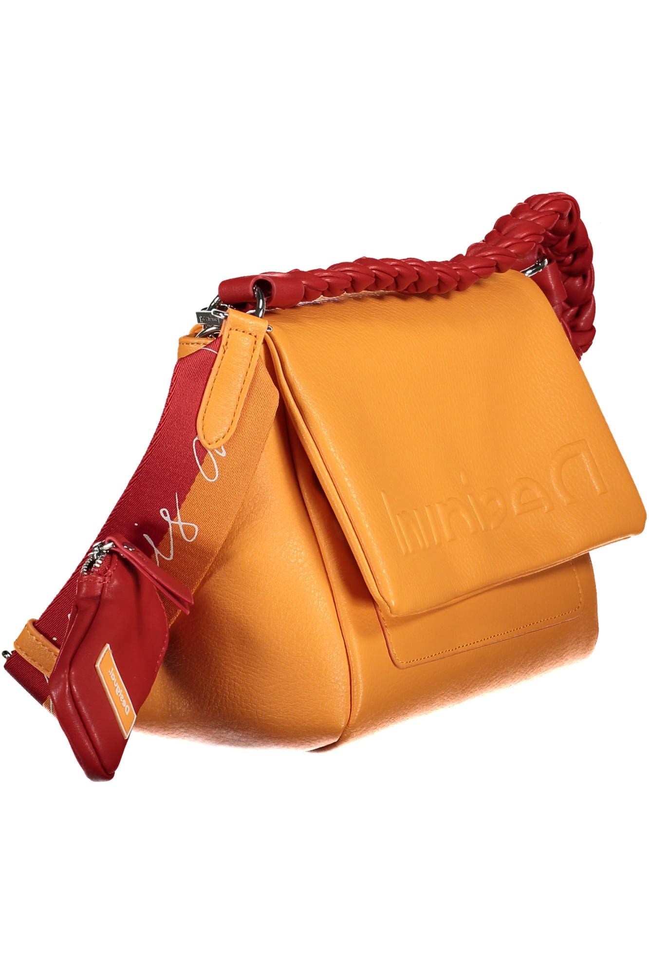 Desigual Orange Polyurethane Shoulder Bag